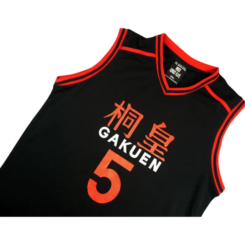 أزياء أنيمي كوروكو نو باسوكي تو جاكوين التأثيرية أومين دايكي 5 #   قميص كرة السلة واكاماتسو كوسوكي إيمايوشي شويتشي يوشينوري #5