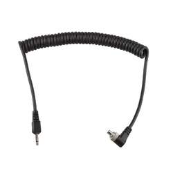 Camera Flash PC Sync Cord PC to Male 2.5mm Screw Lock  for YONGNUO Flash Speedlite YN-560II YN-565EX II & RF-603 II Trigger