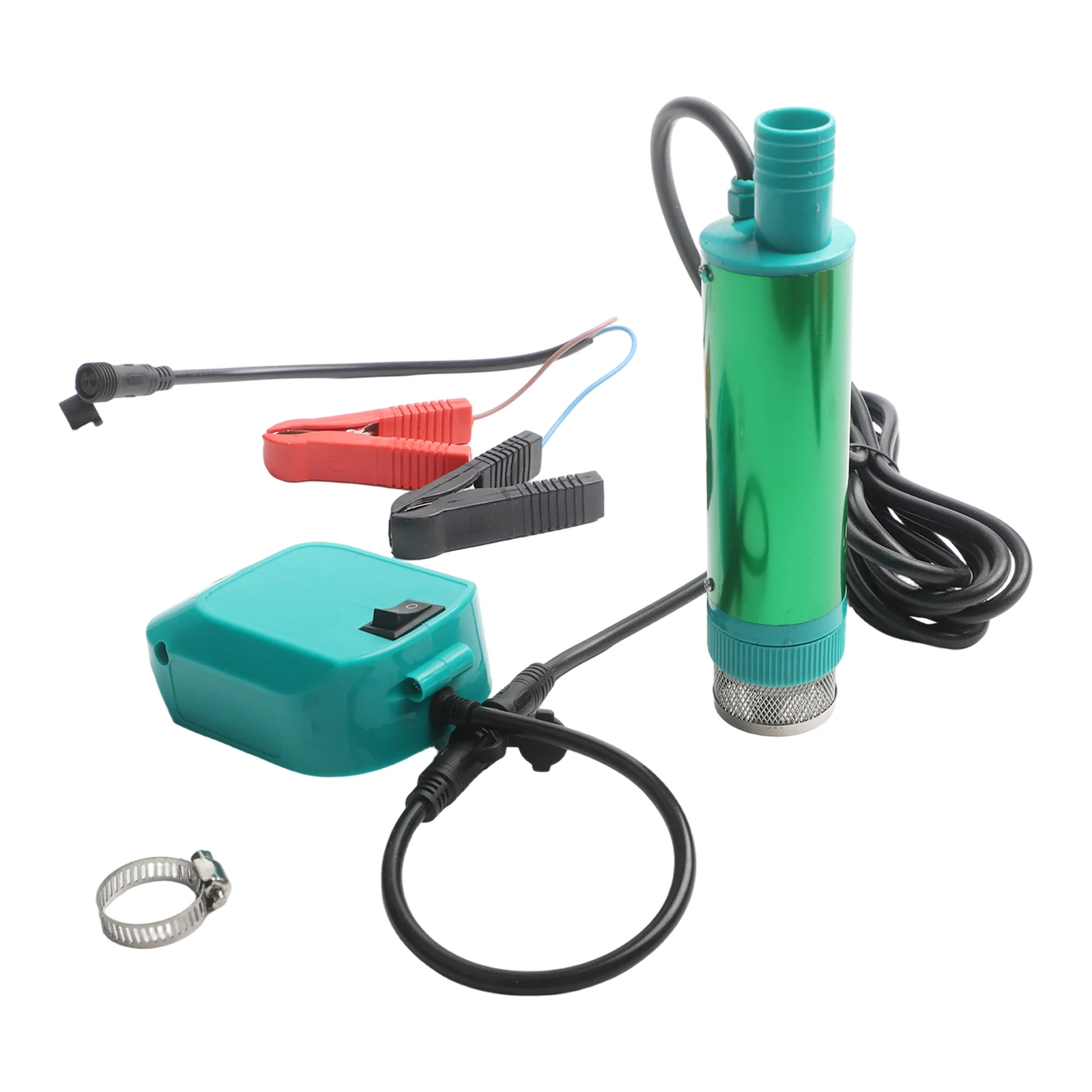 Lithium for ion Battery Pump for MT18V Compatible Batteries Diesel Transfer Pump 38mm Diameter 40 60Lmin Flow with 2 4m Cable