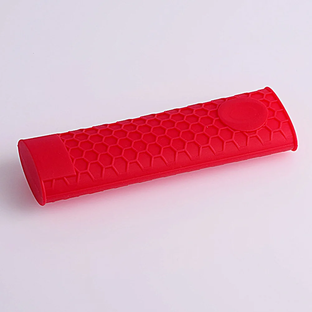 

Pot Holders for Kitchen Heat Resistant Handle Cover Handles Silicone Pan Sleeve Stainless