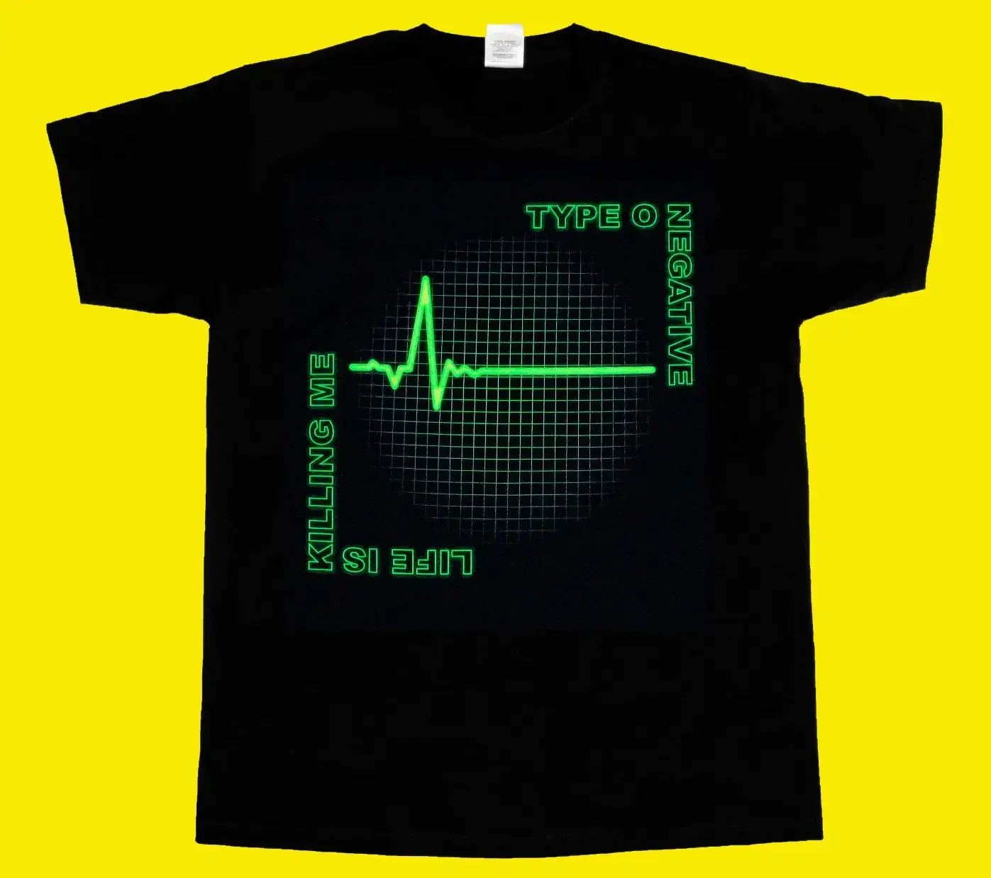 Type O Negative Band Life Is Killing Me Peter Steel Carnivore New Black T Shirt Short Long Sleeve 345Xxl