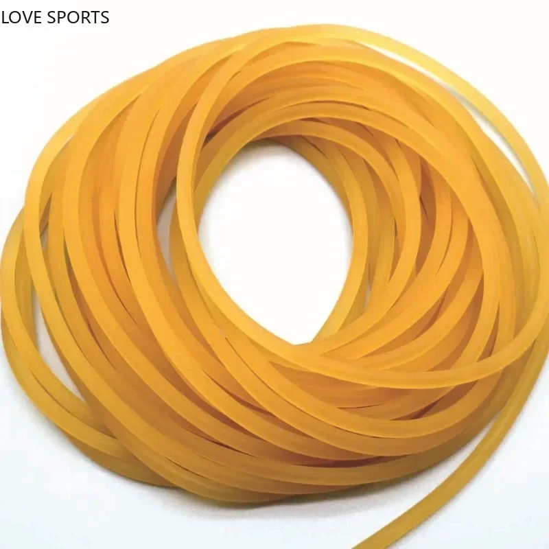 1000g/lot Diameter 4.5mm Solid Elastic Fishing Rope About 65 Meters High Elastic Latex Elastic Rope For Sportsman Accessories