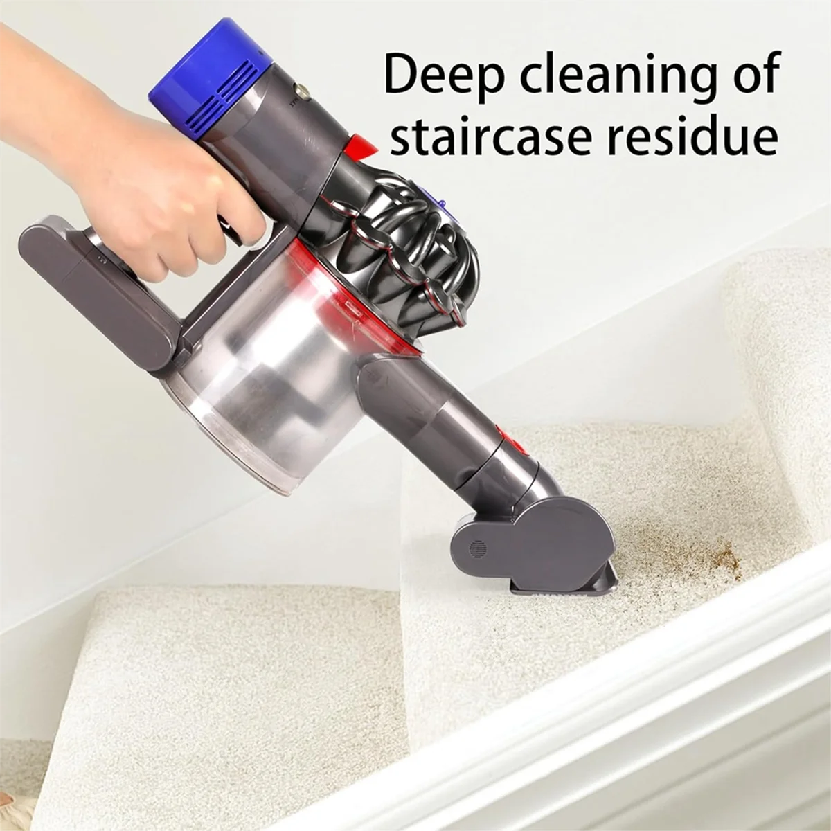 스위치 잠금 장치가 있는 미니 전동 공구 브러시, V7 V8 V10 V11 V15 용 부착 방지 교체