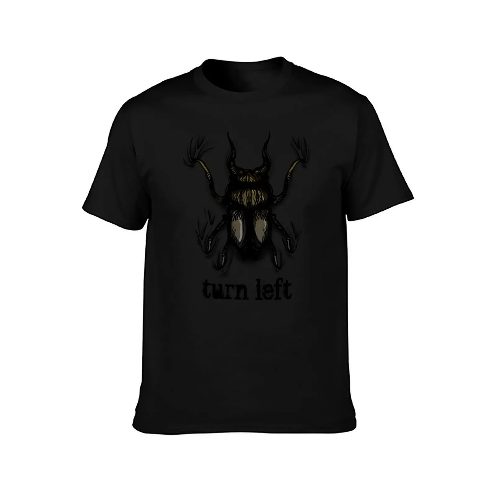 Turn Left T-Shirt Large Size Short Sleeve T-Shirt
