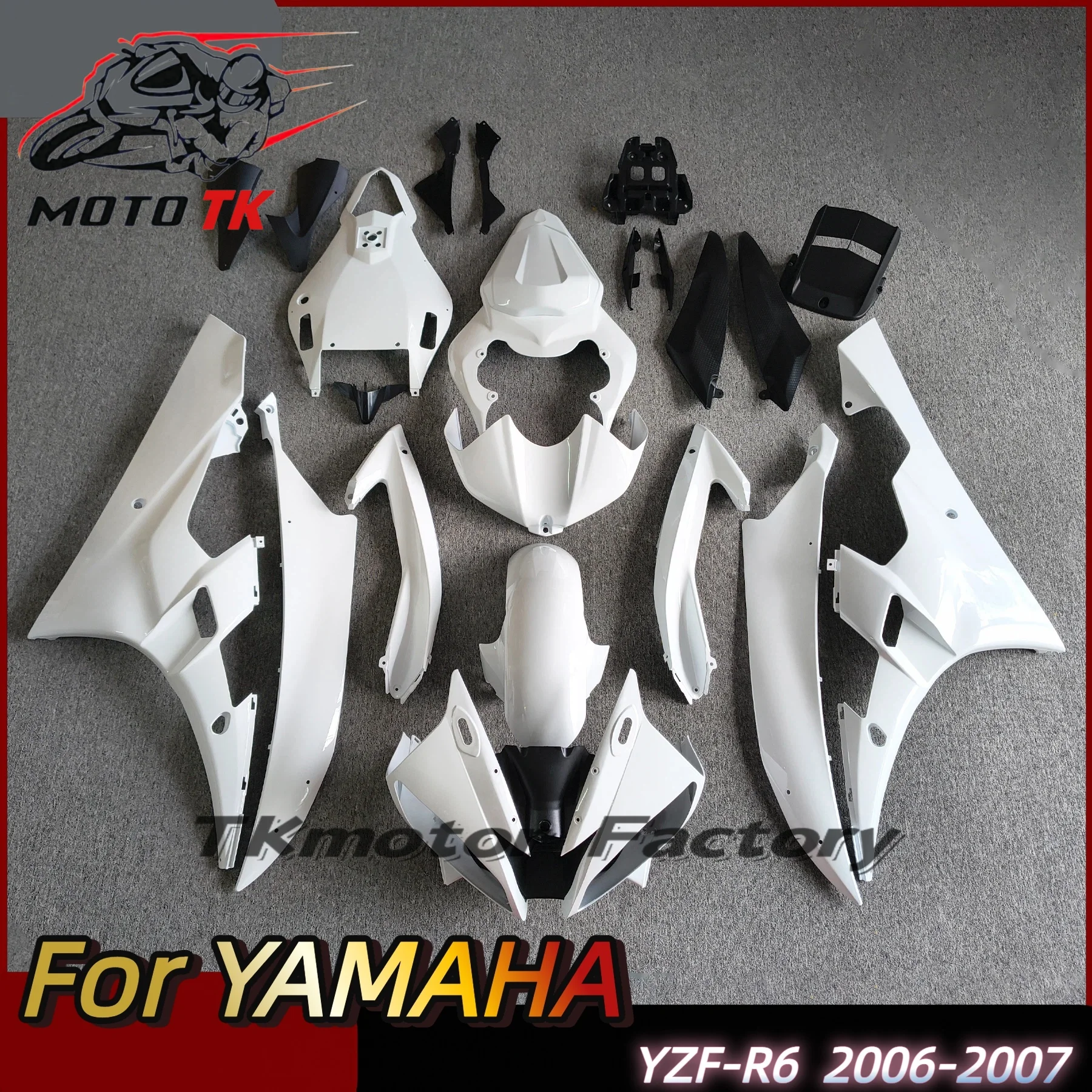 YZF R6 06 07 Fairing Set For YAMAHA YZF-R6 2006 2007 Prime Motorcycle Modification Accessories Sportbike Fairings