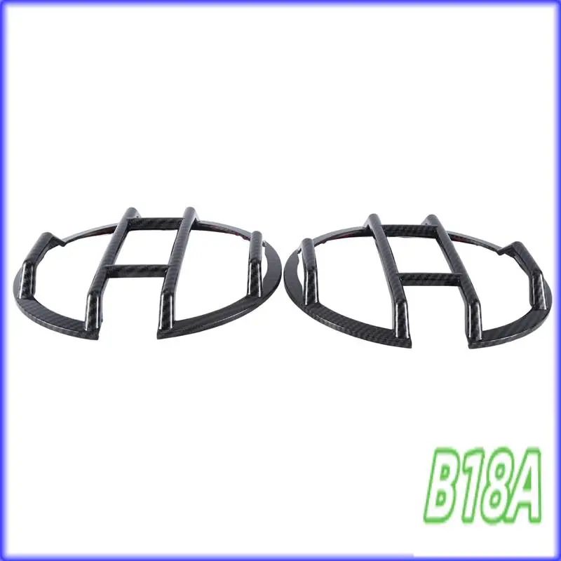 

H5-Headlight Guards Cover Plastic Headlight Guards Cover Carbon Fiber Style For Ford Bronco Accessories 2021-2023