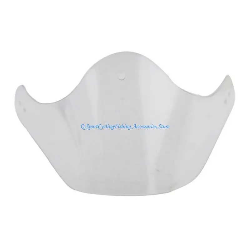 

Прозрачные защитные очки для шлемов Прозрачные хоккейные полузащитные козырьки Защитные шлемы Очки Защитные козырьки для хоккея