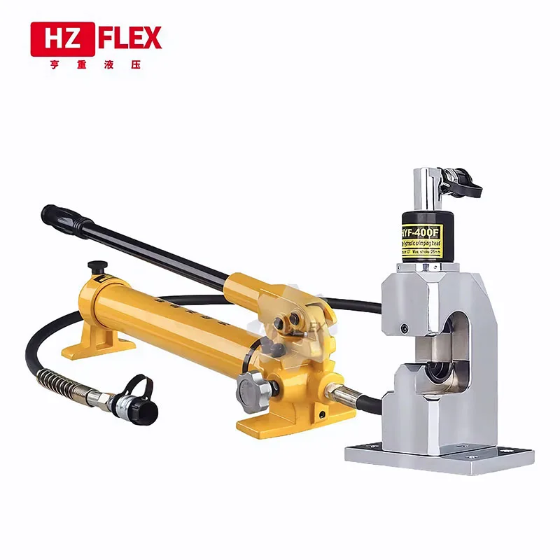 Crimping Tools Copper and Aluminum Terminals Hydraulic Clamps HHY-400F Wire Connection Crimping Machine Copper Crimping Clamps