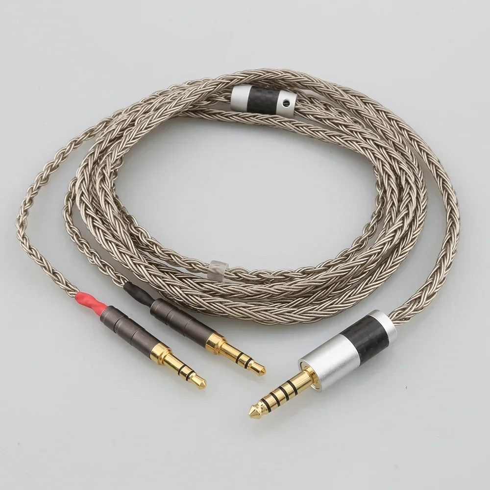 4 pin Xlr 4.4 2.5mm16 Cores Headphone Earphone Cable For 3.5 Hifiman Ananda sundara HE1000se HE6se he400 Z7M2