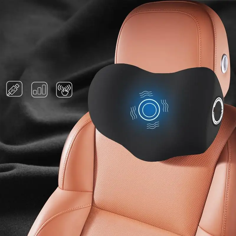 Neck Massager Pillow Car Neck Pillow Headrest Pillow For Cars SUVs Trucks Neck Massager Car Sleeping Pillow For Driving Fatigue