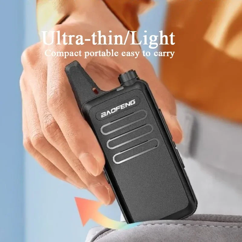 Baofeng 1/4PCS BF-T20 5W Mini Walkie Talkie Kid’s Toys USB Charging Upgraded of BF-C9 KD-C1 BF-777S Two Way Radios High Capacity