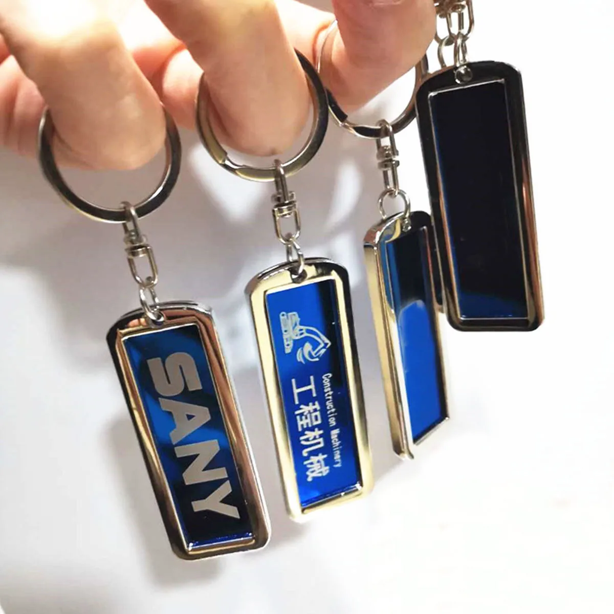 Excavator key pendant Komatsu CAT Sany XCMG KOBELCO DOOOSAN HYUNDAI HiItachi Liugong Linggong EC JCM key pendant key chain