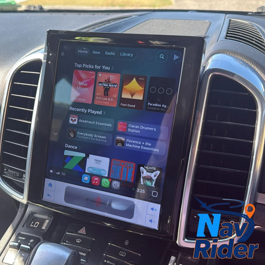 

Vertical Screen CarPlay Car GPS Stereo Video Player DSP Head Unit 9.7Inch Android 15 For Porsche Cayenne 2011-2017 PCM3.1 PCM4.0