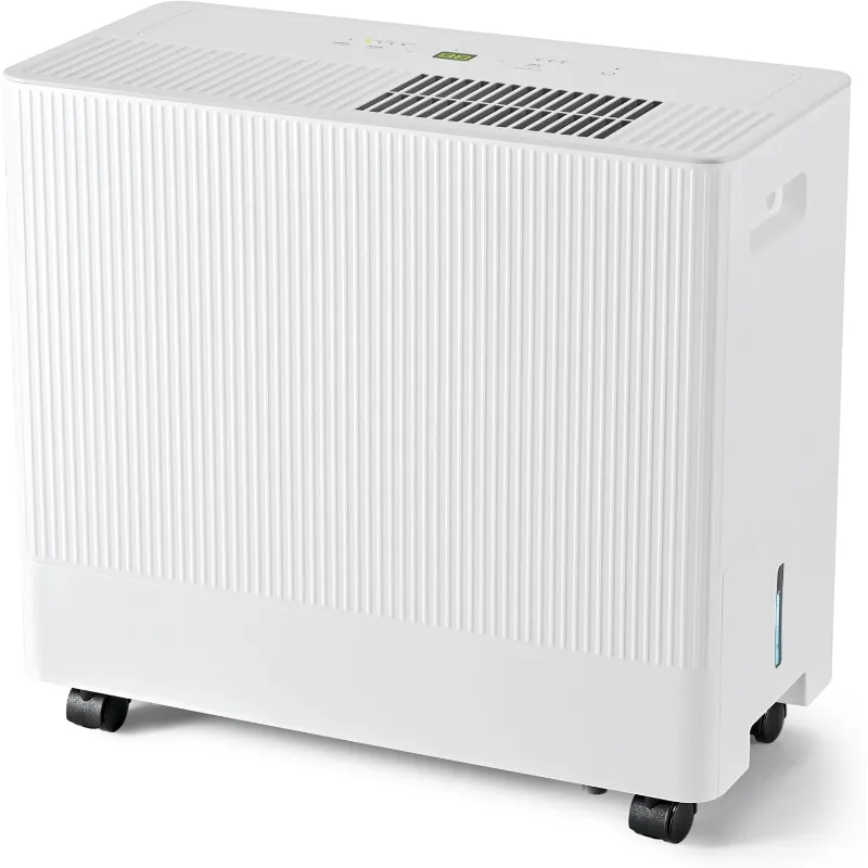 4500 Sq.Ft Energy Star Dehumidifier for Basement with Drain Hose, 50 Pint to 110 Pint Dehumidifier with 1.59 Gallon Water Tank