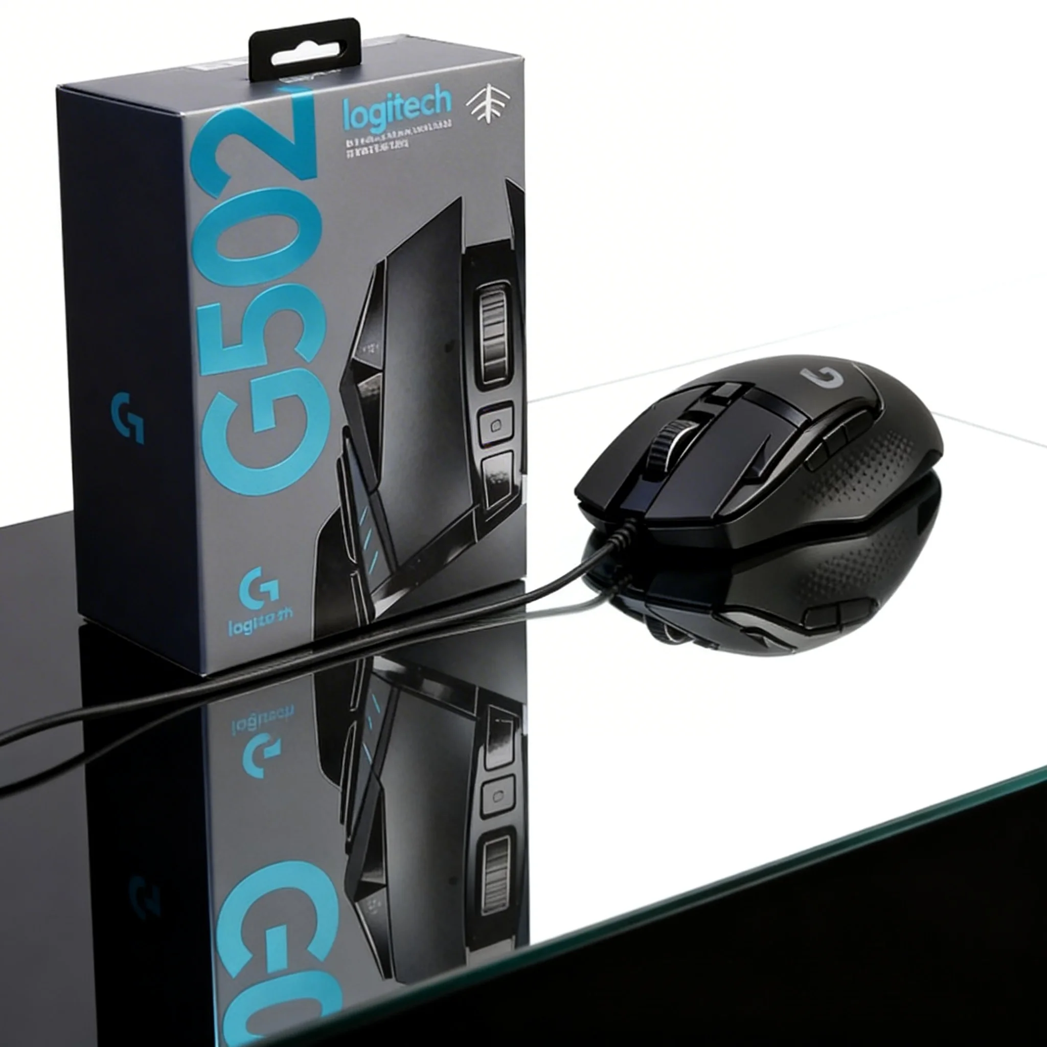 

Профессиональные характеристики для киберспорта: проводная мышь G502 HERO/G402, двухрежимное колесо прокрутки + регулировка веса, невероятно плавное управление.