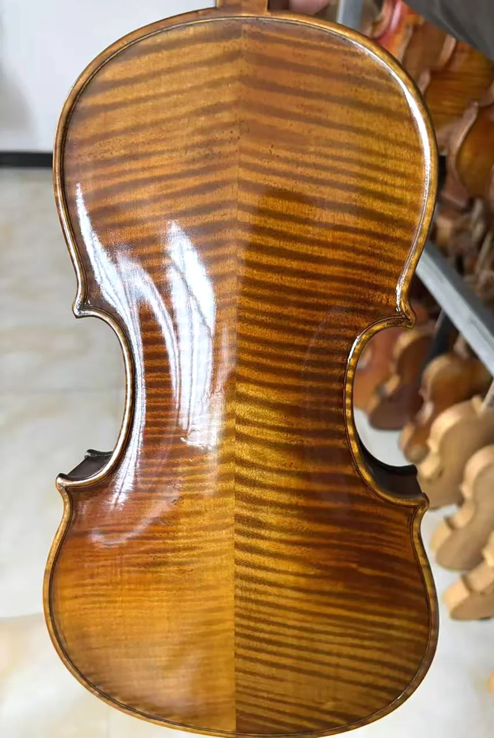 Antonio Stradivarius 1714 Soil Kopie Professionelle Violine 4/4 Größe # 4002 Meister Europäische Fichte Handgefertigter Öl-Lack