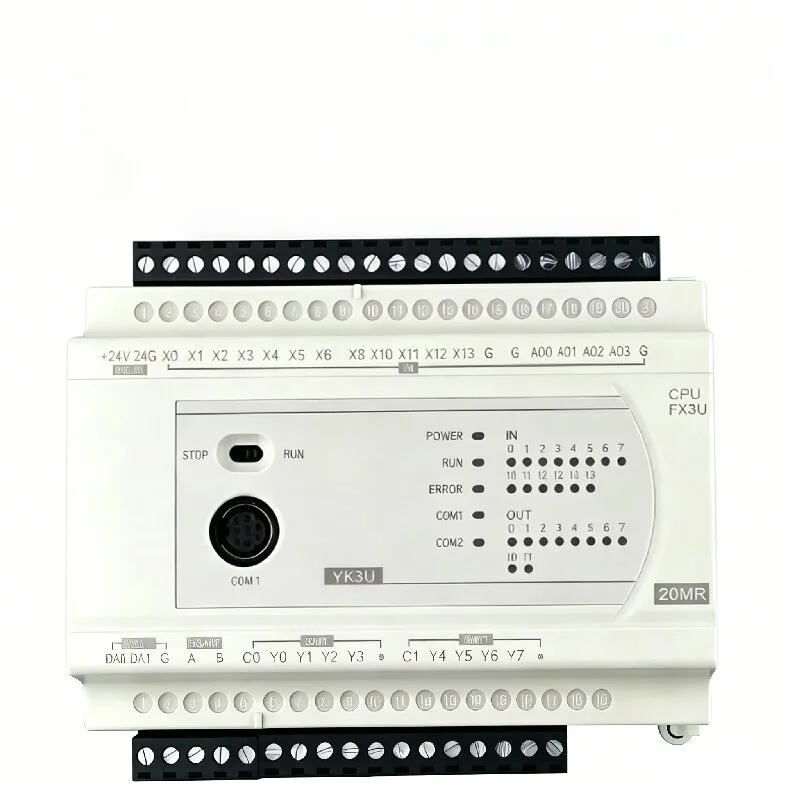 LOLLETTE FX3U Programmable Logic Controller (PLC) Industrial Control Board Various Sizes 10-64MT for Automation