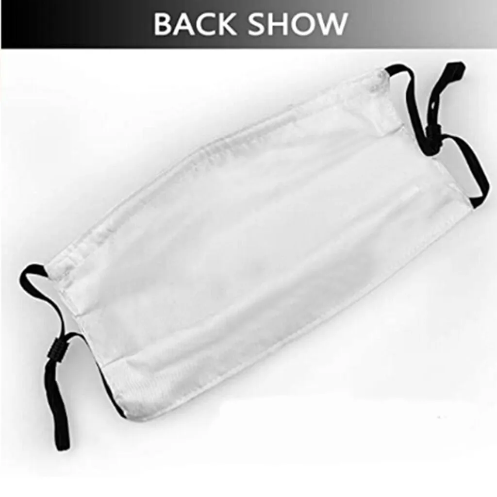 Unisex Printed Masks Funny Masks Creative Simulation Beard Fun Party Personality Reusable Funny Face Printed Face Mask