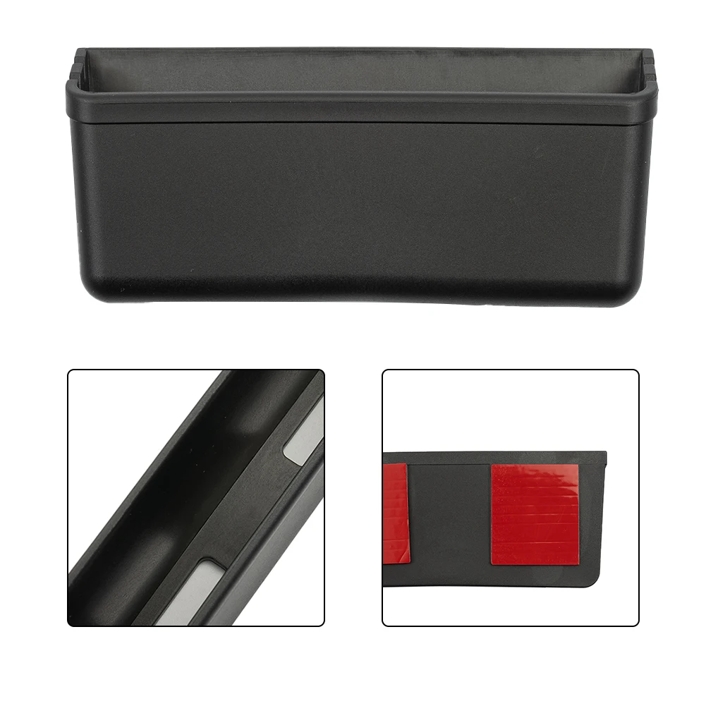 1pc Universal Car Door Side Storage Box Car Seat Organizer Card Phone Key Cigarettes Holder Pocket Car Interior Accessories