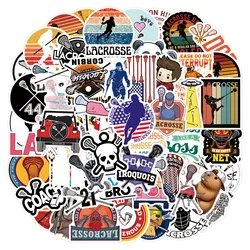 10/30/50/110PCS Cool Lacrosse Cartoon Stickers Sports Graffiti Sticker Laptop Water Bottles Skateboards Luggage Scrapbook Decals