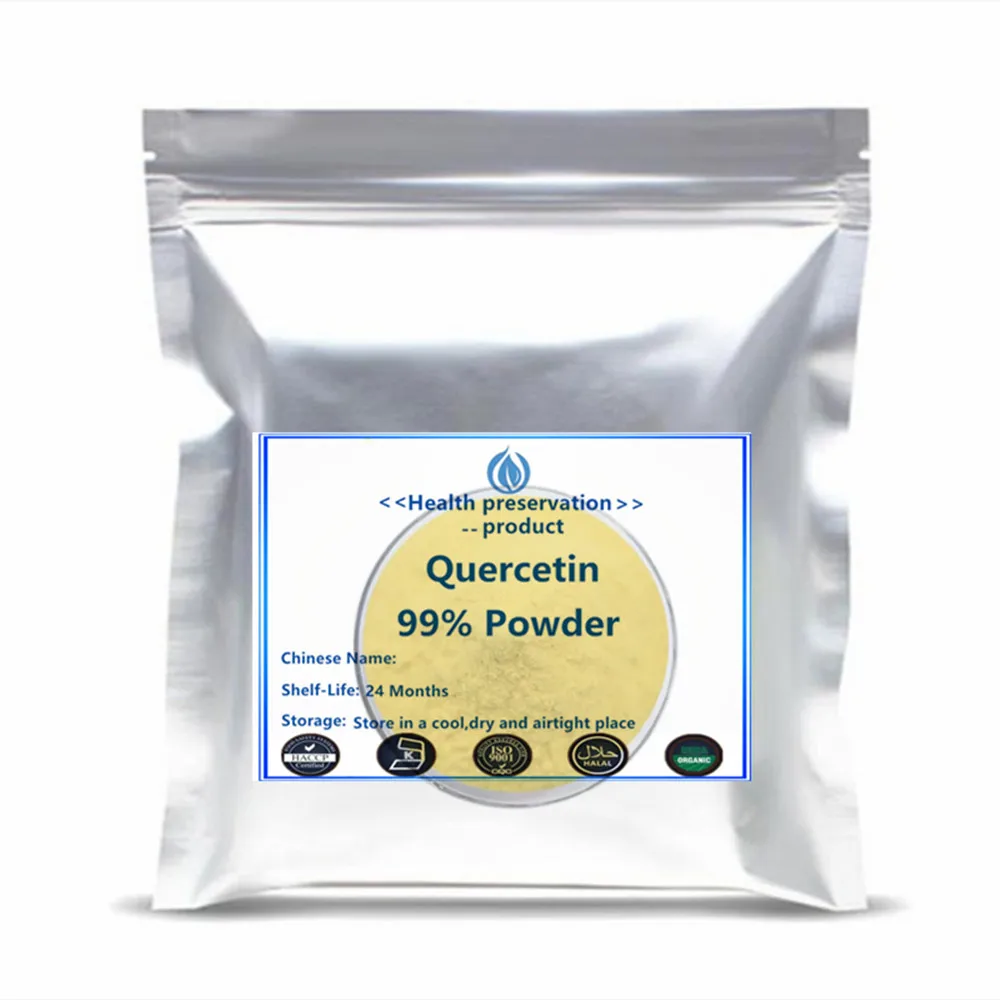 

100% Pure Quercetin – Custom Formulated for Freckles, Self-Sealing Aluminum Foil Pack, Effective & Convenient for Daily