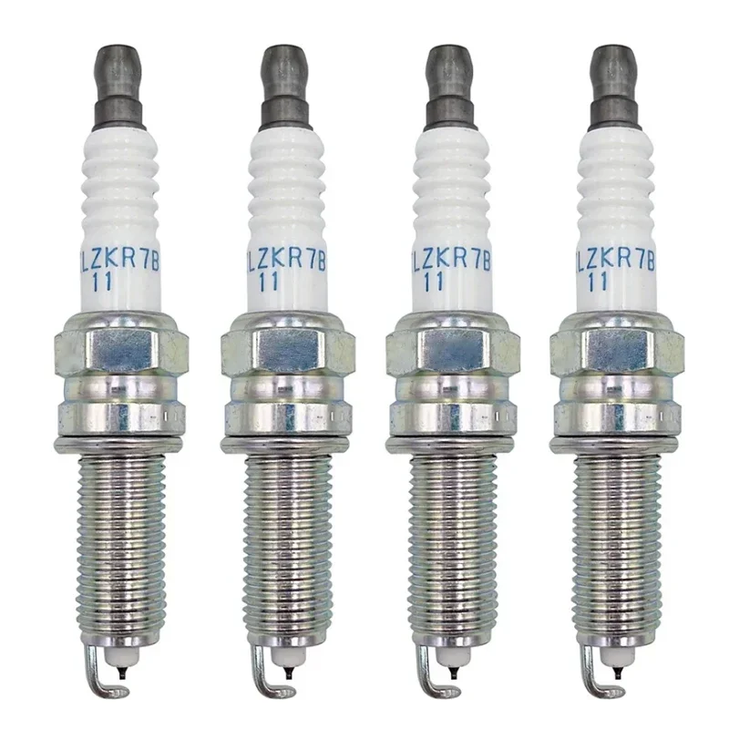 4/6pcs 18846-11070 SILZKR7B11 Iridium Spark Plug For Hyundai Elantra Santa Acura Sonata 8 18846 11070 SILZKR7B-11 1884611070