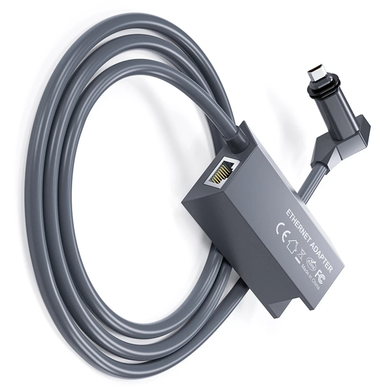 For Ethernet Adapter for Dish Antenna Satellite Internet V2 Kit for Wired Network GEN2 Ethernet-A22U