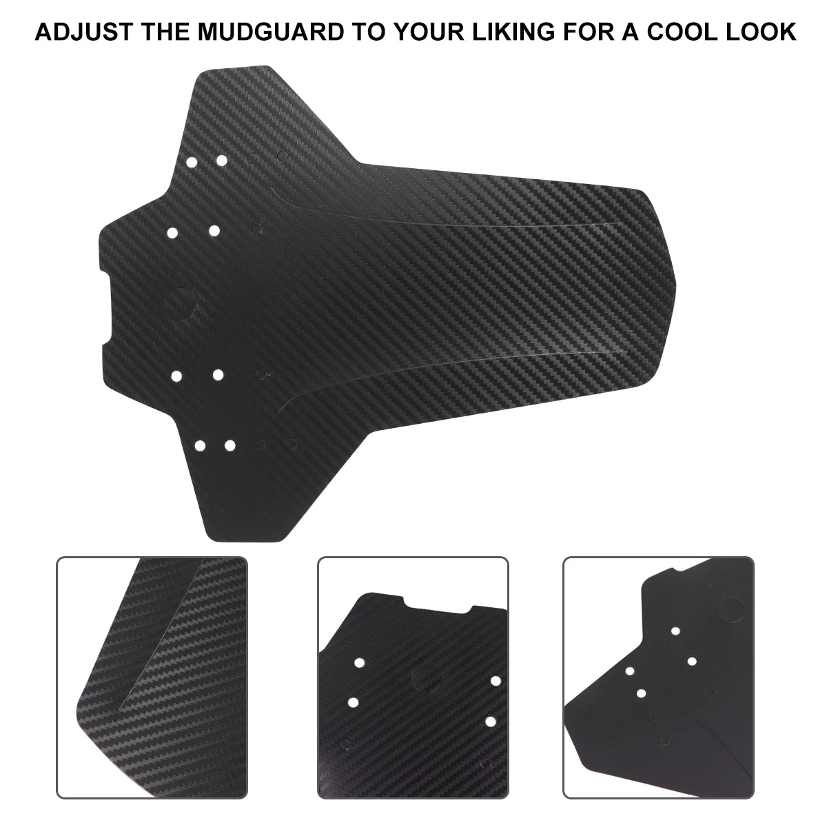 

Bike Mudguard Set 3D Flexible Fenders Universal Fit For Mountain Road Bicycle Front Rear Dirt Rain Splash Guard Dustproof