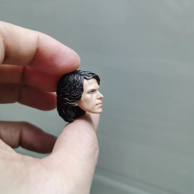 Painted 1/12 Scale Anakin Skywalker Head Sculpt Fit 6