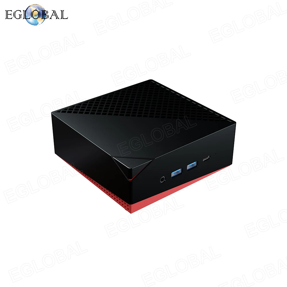 EGLOBAL Mini PC Ryzen 5 4500U 32G DDR4 RAM 2TB NVMe SSD Type-C HDMI2.0 DP Wifi6 Windows11 Desktop Computer Gaming  4K Display PC