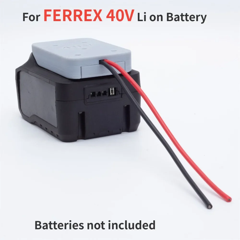 14 AWG Power Wheel Adapter For FERREX 40V Li on Battery Conversion To DIY Connector Output Power Supply Converter（No Battery）