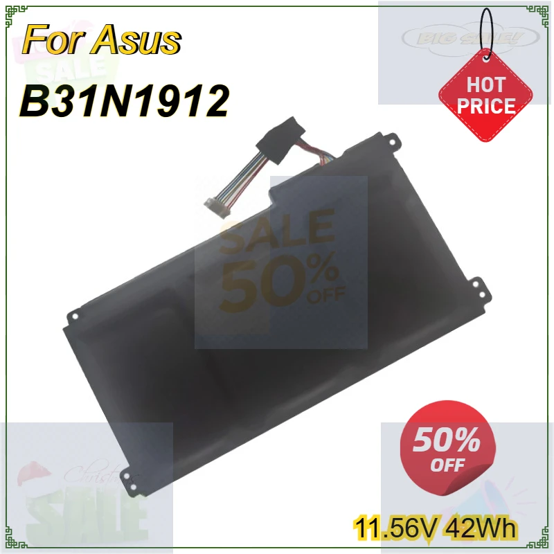 

B31N1912 C31N1912 Laptop Battery for Asus VivoBook 14 E410MA L410MA E410KA E510MA E510KA F414MA L510MA R522MA 11.55V 42Wh