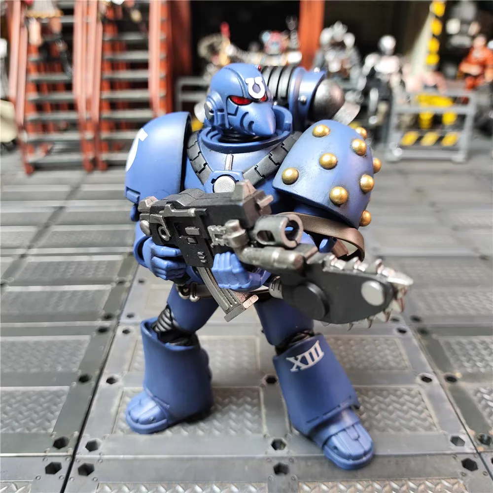 【Op voorraad】JOYTOY Warhammer 40K Ultramarines MK VI Tactical Squad Model Toy Collection Ornamenten 1/18 Action Figure