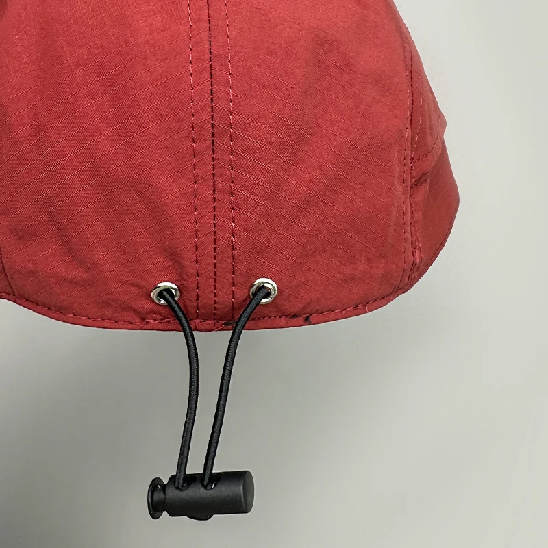 Short Eaves Drawstring Baseball Hats Solid New Men Women Breathable Sunshade Fashion Snapback Caps Versatile Simple Recreational