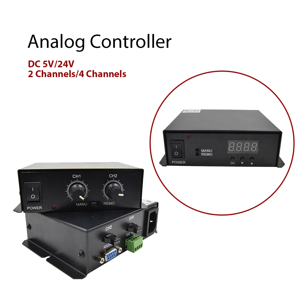 Hot 5V 24V Industrial Analog Controller for LED Illumination Brightness adjustment Vision Datum