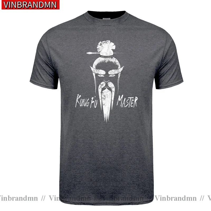 تاي تشي الكونغ فو ماستر تي شيرت باي مي الأبيض لوتس كيل بيل تي شيرت الرجال هاتوري هانزو التي شيرت تارانتينو فيلم تيز القمم الملابس #4