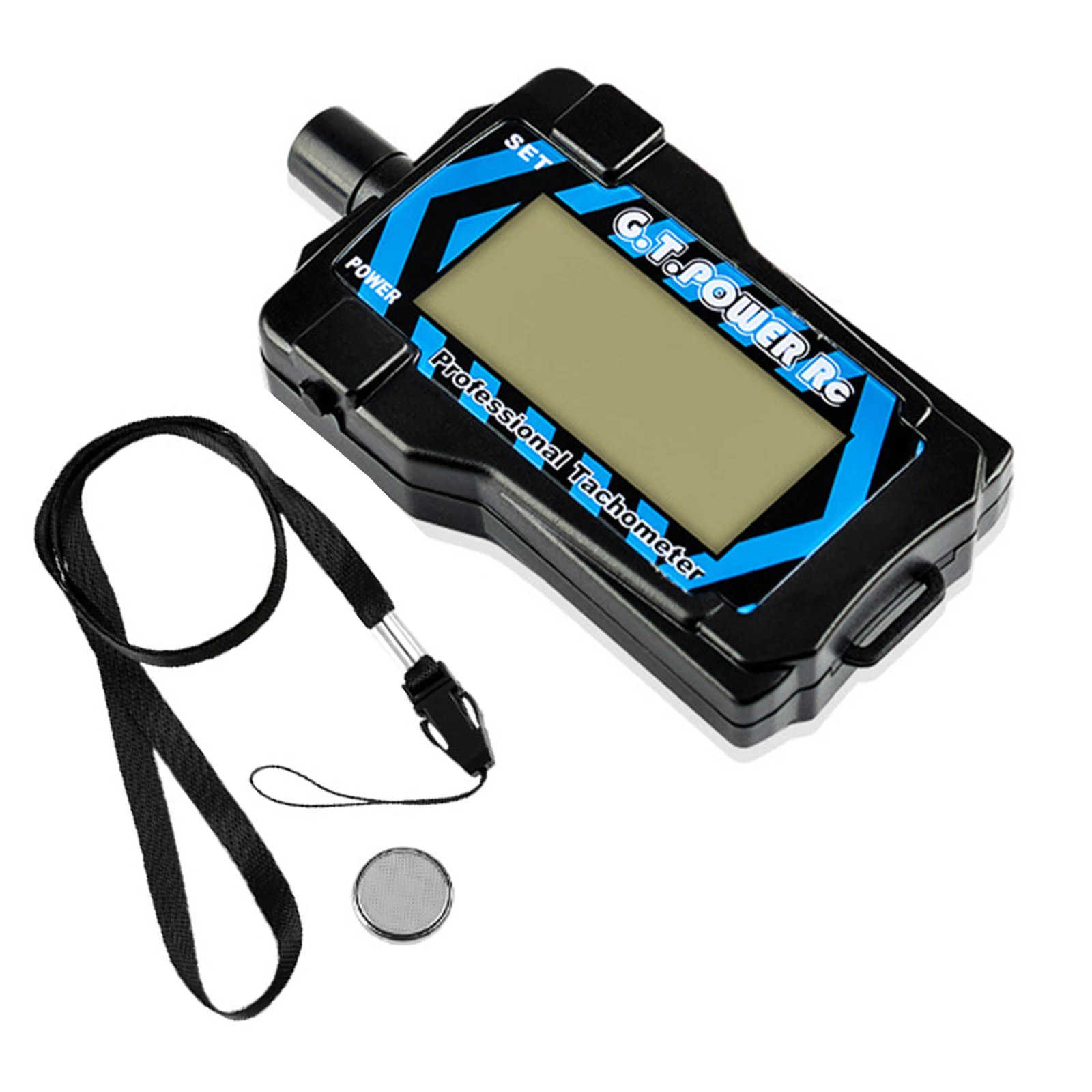 For G.T. Power RC Model Professional Motor Tachometer Digital Optical Tachometer For RC Airplane Helicopter Quadcopter