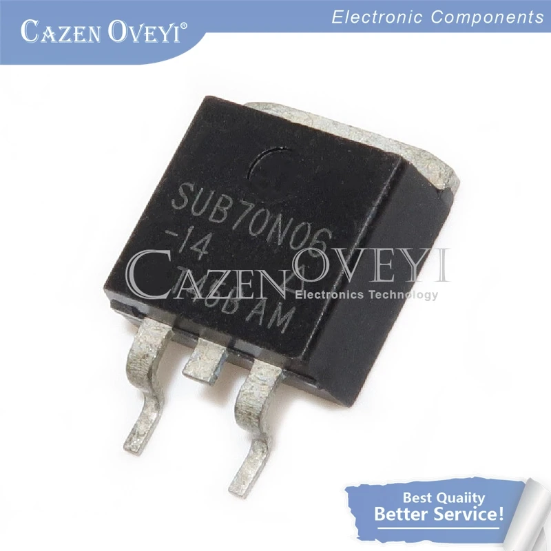 1-5pcs STPS8H100G STTH1002CG SUB70N06-14 SUM110P06-07L T1210-800G 2N0303 3N10L16 6R190C6 75639S AP1501-3.3 TO-263
