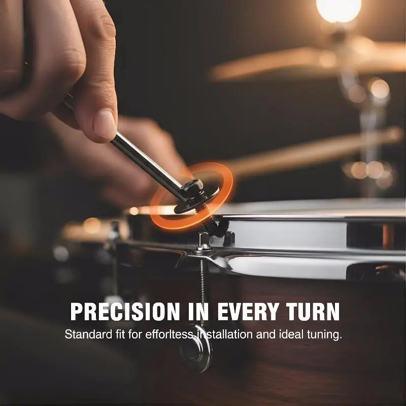 10Pcs Drum Lug Screws Mounting Screws Robust Drum Parts For Bass Drum Maintenance in Studio or Live Performance