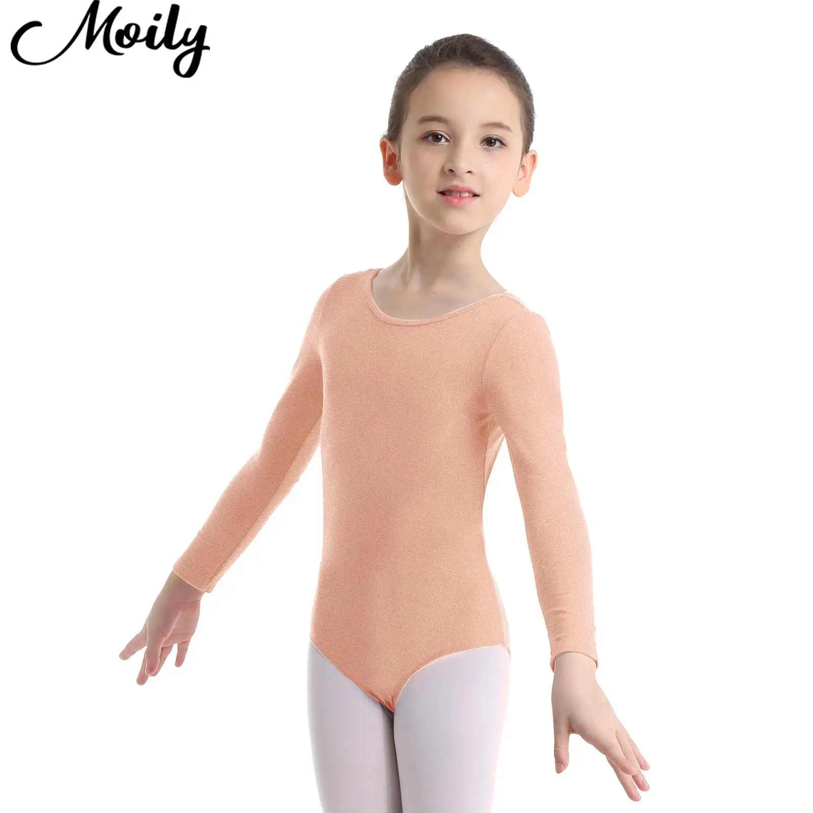 

Ballerina Gymnastics Ballet Leotards for Girls Dancer Costumes Outfit Bodysuit Long Sleeve Tutu Ballet Dress Gymnastic Clothes