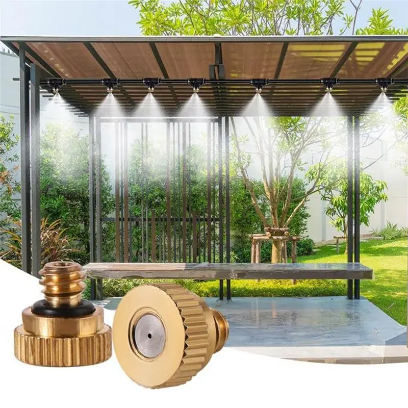 PZHI Heavy Duty Brass Misting Nozzles 0.02
