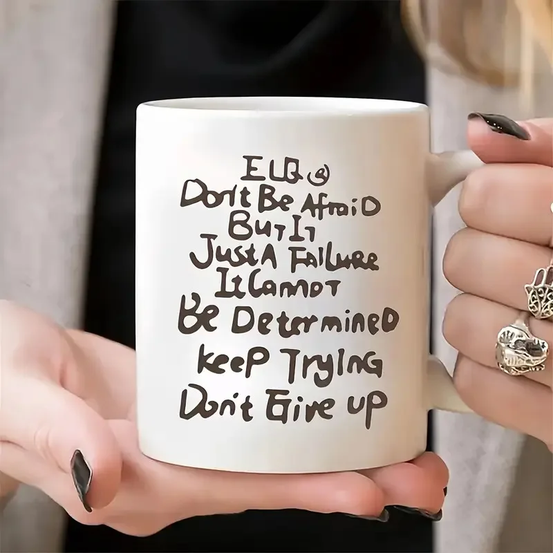 Hot-selling element mugs, office cups, coffee cups, white cups can be printed with LOGO, DIY,