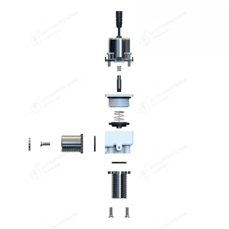 DC 6V 90 Degree Right Angle Bistable Pulse Solenoid Valve Smart Sanitary Ware Flushing Water Control Valve