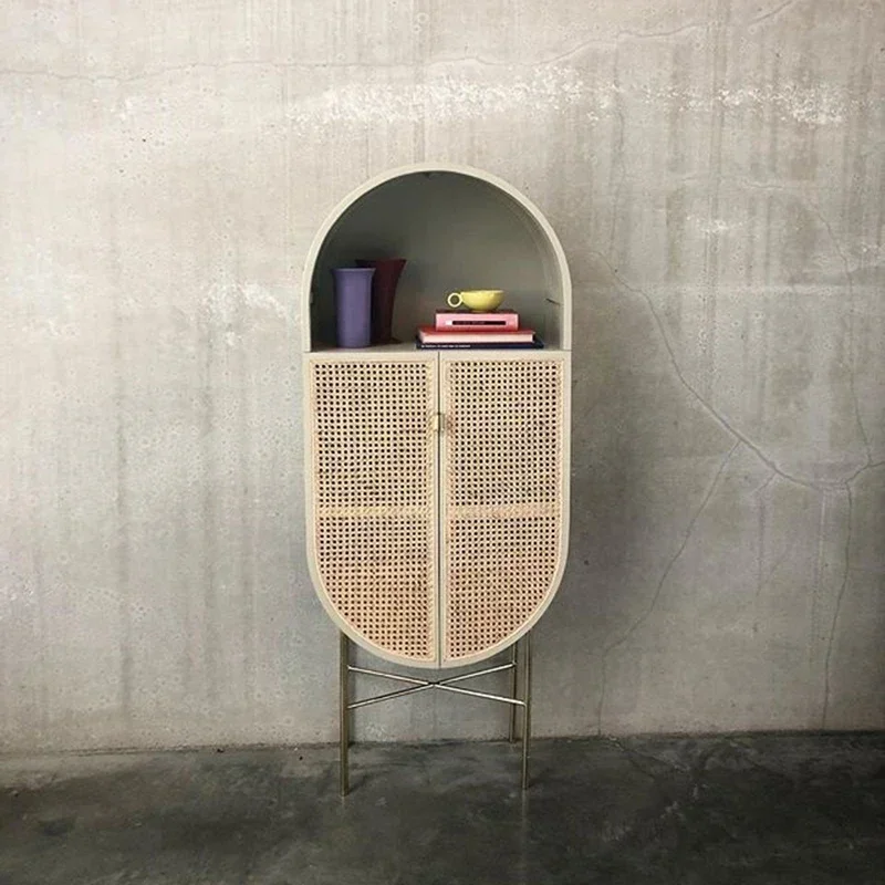 Living Room Internet Celebrity Storage Cabinet Model Room Storage Cabinet