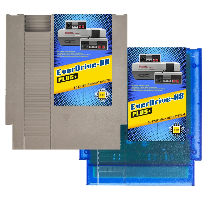 NEW N8 Nes cartridge Game Card Retro 1000 in 1 N8 Everdrive Remix Game Collection For NES 8Bit Video Game Console Game Cartridge