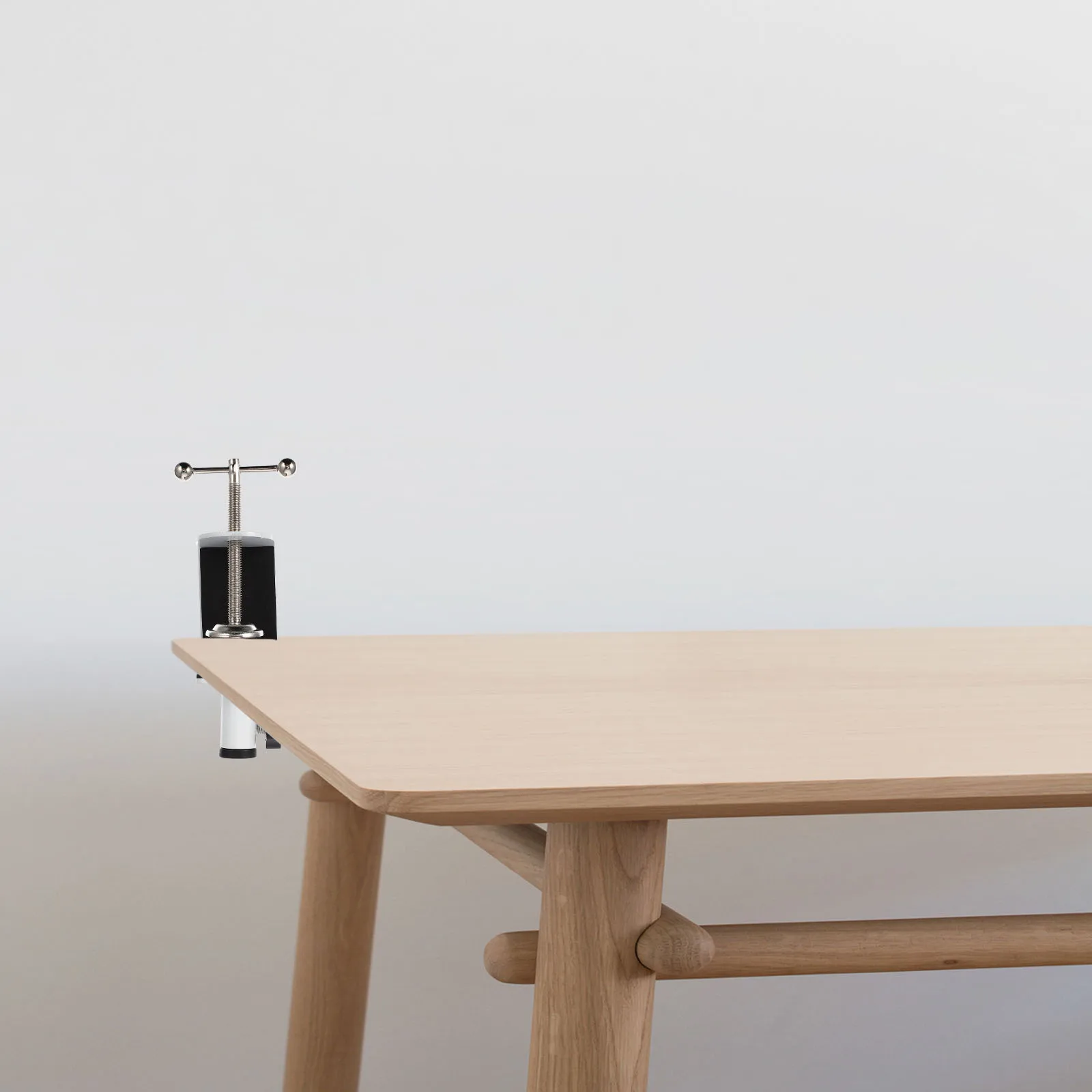 

Adjustable Table Mount Clamp 4Cm Thick Desk Lamp Or Mic Clip Durable C-Shape Retaining Bracket For Home Office Use