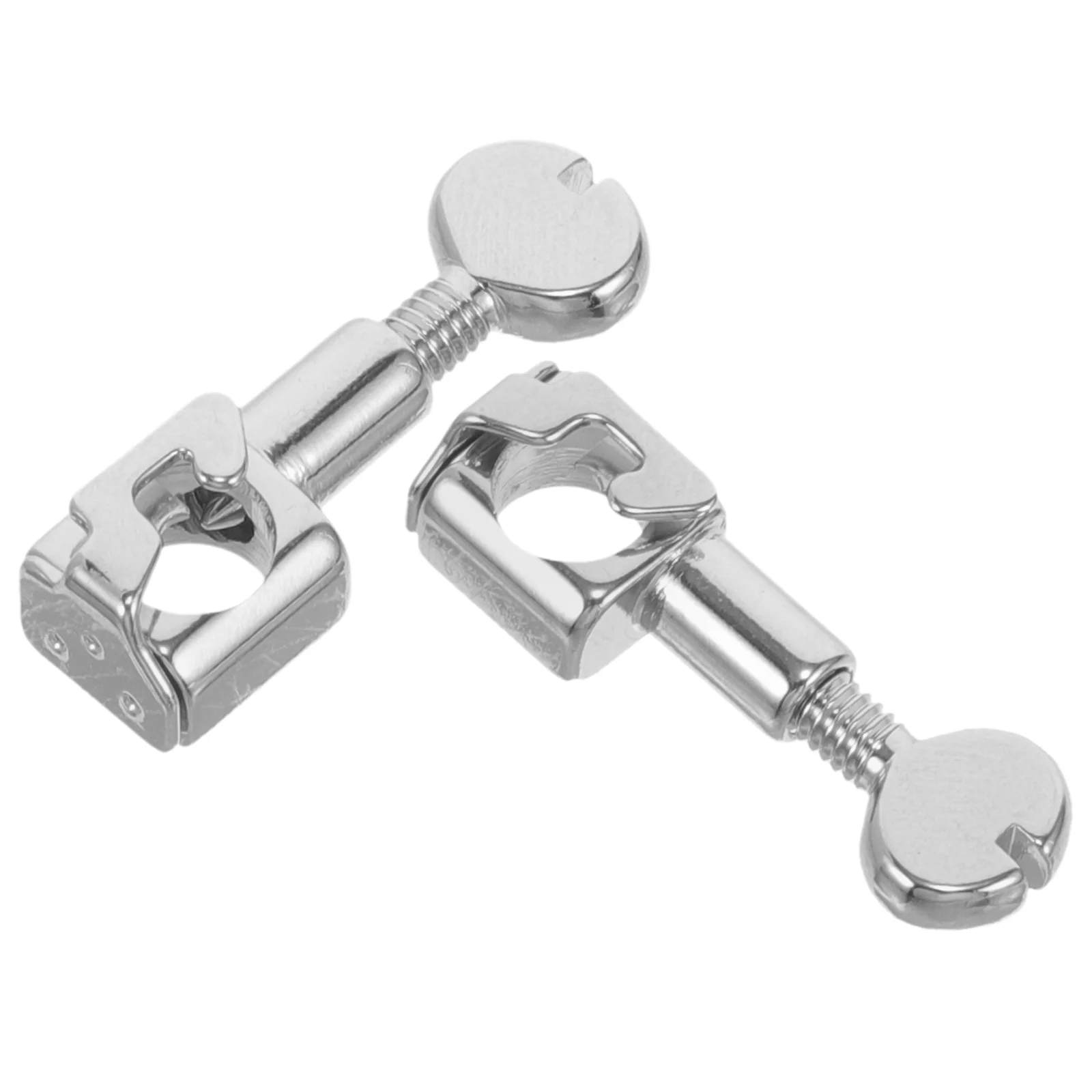 2 Pcs Sewing Machine Needle Clip Supply Household Heavy Duty Clamp Clamps Metal Clips Office Professional Tools Part