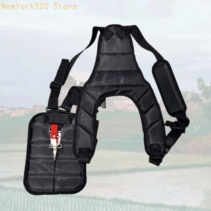 N84C Trimmer Shoulder Strap Lawn Mower Harness untuk Pemangkas Mesin Lawn