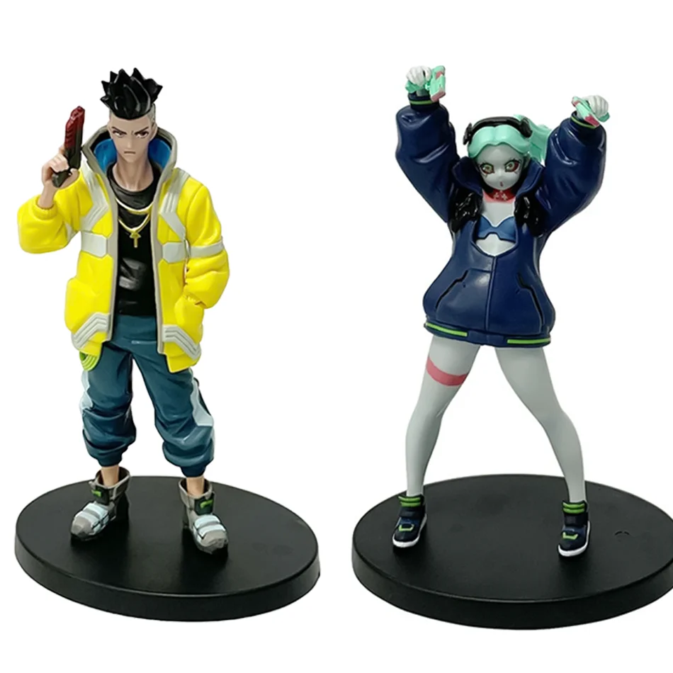 New Game Cyberpunk: Edgerunners Rebecca Figure Standing Model Toy Birthday Gift Collection Aciton Figure Desk Decoration Gift view 3