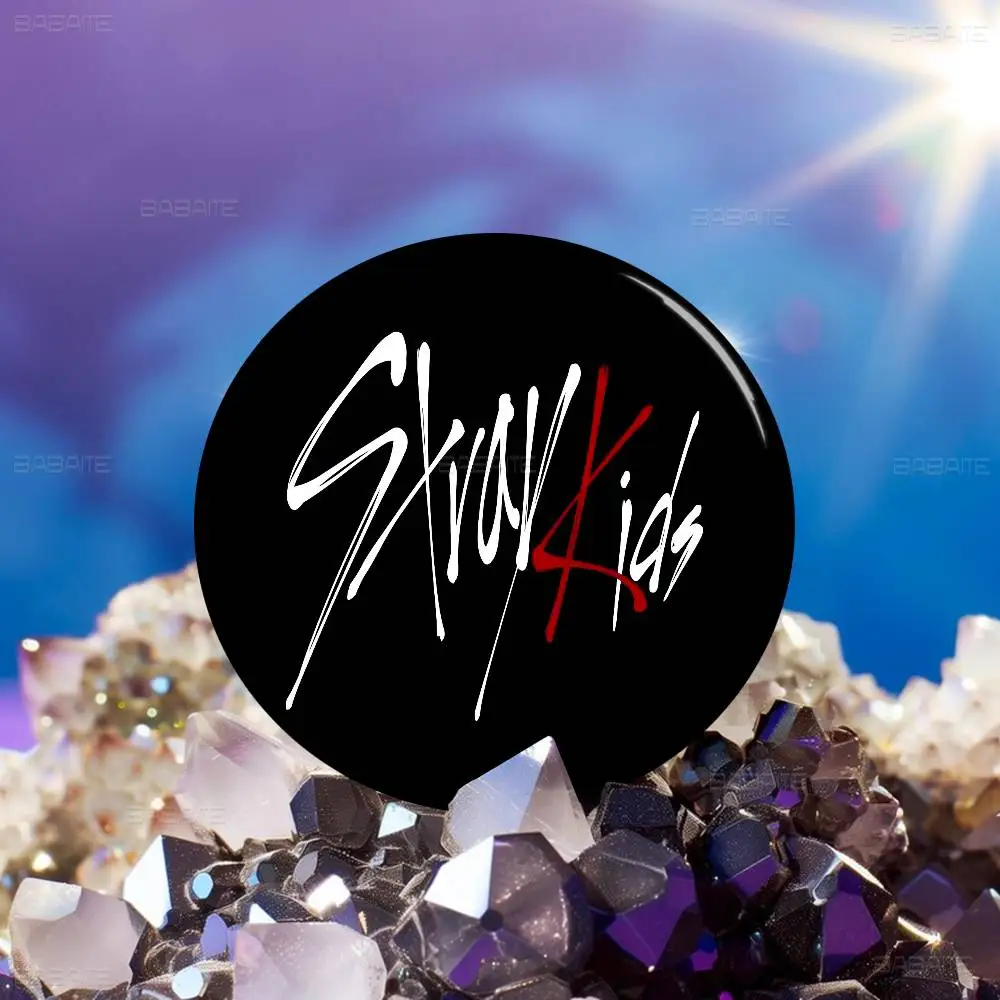 Kpop S-Stray K-Kids  32/44/58MM Customizable Button Pins Cute Funny Creative Badge Jewelry Decor Gifts for Friends view 5